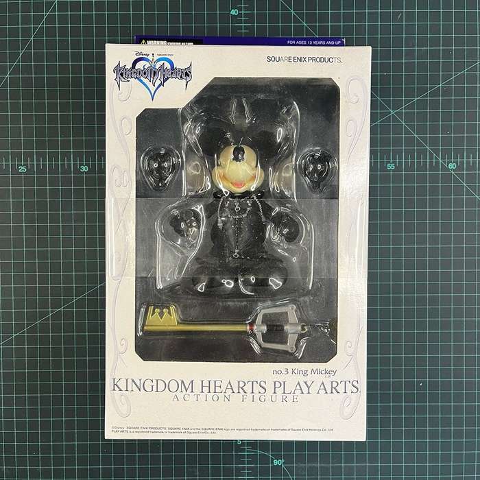 King Mickey No. 3 | Play Arts | Kingdom Hearts | Square Enix | Figurine | Collectible | Toy | New...