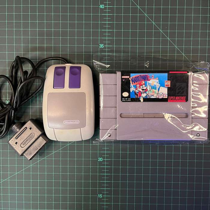 Mario Paint Set | Super Nintendo Entertainment System | SNES | NTSC | Accessories