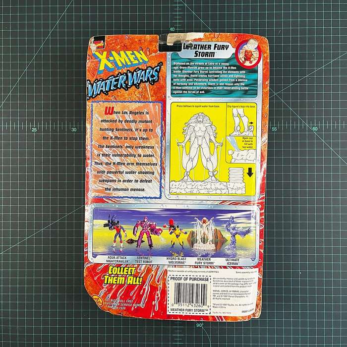 Weather Fury Storm | X-Men: Water Wars | 1997 | Toy Biz | Figurine | Collectible | Toy | New