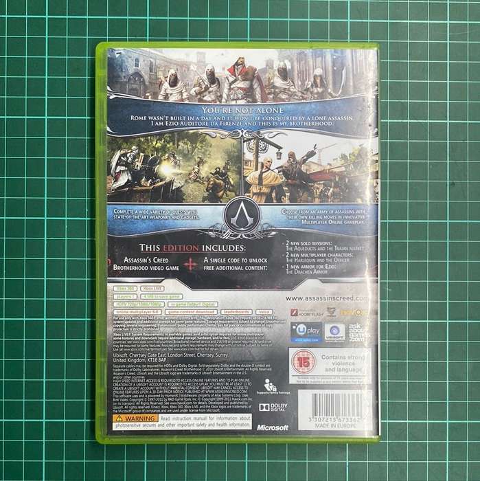 Assassin's Creed: Brotherhood | Classics | Special Edition | XBOX 360 | Used Game