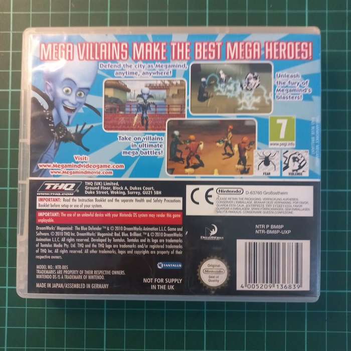 MegaMind: The Blue Defender | Nintendo DS | DS | Used Game