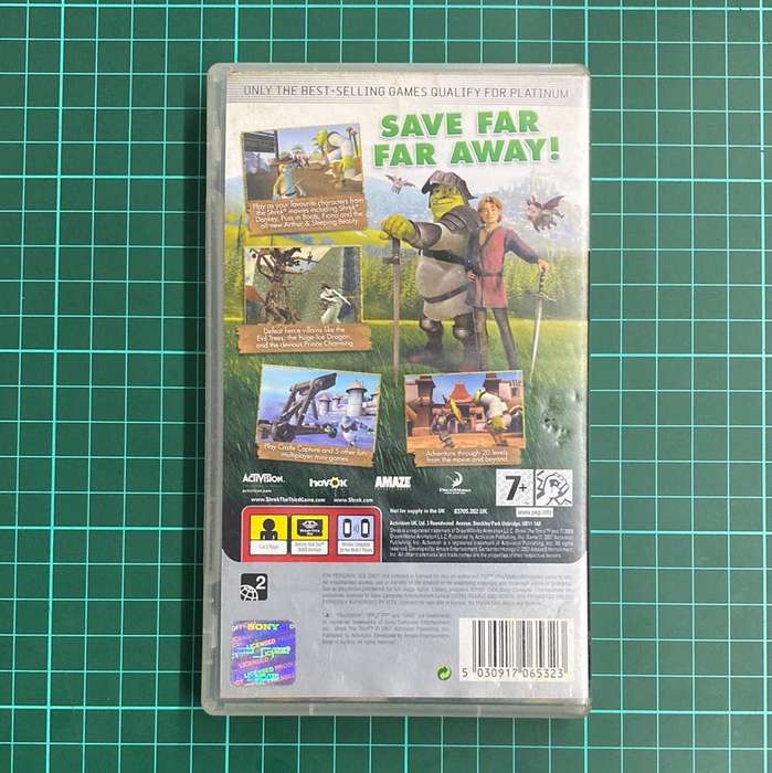 Shrek the Third | Platinum | PSP | Used Game