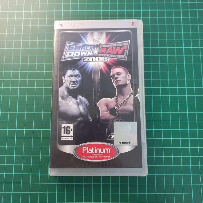 WWE: Smack Down Vs Raw 2006 | PSP | Platinum | Used Game | No Manual