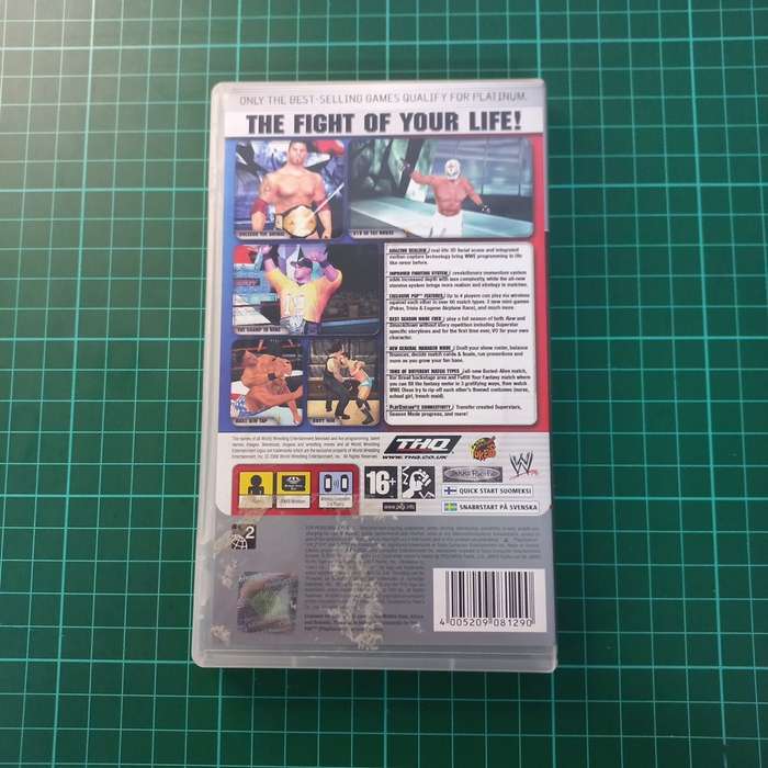 WWE: Smack Down Vs Raw 2006 | PSP | Platinum | Used Game | No Manual