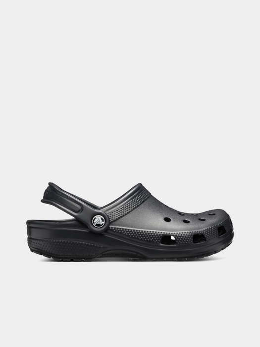 Crocs Classic Black Clog - M UK 7 - W UK 9