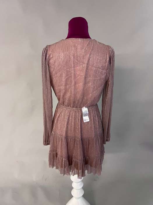 Forever New Sonita Plisse Skater Dress - Size 38
