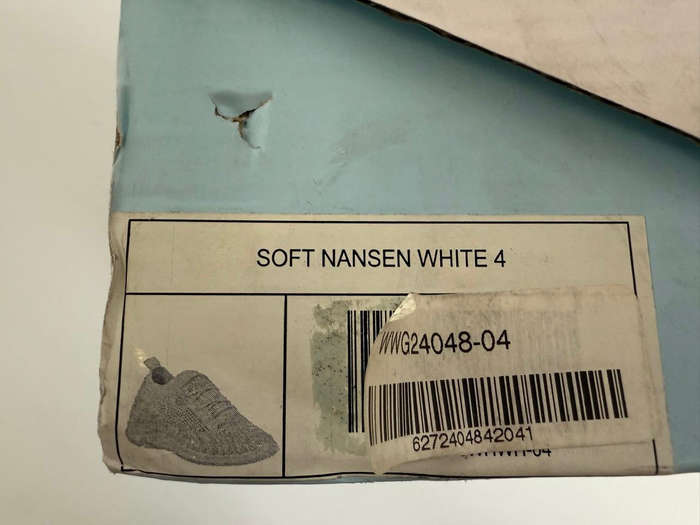 Hush Puppies Nansen White - UK 4