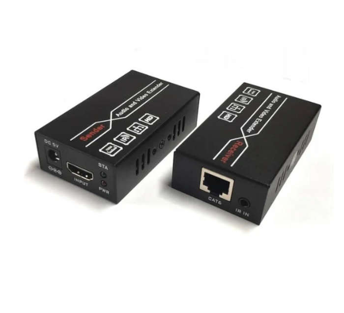 60M HDMI Extender Over Cat5e/6