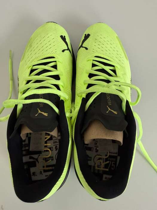 Velocity Nitro 2 Run 75 Fast Yellow - Puma Black - UK 8