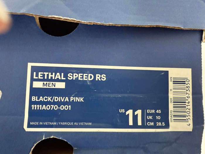 Asics Lethal Speed RS Football Shoes - UK 11
