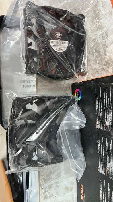 Cougar AQUA 240 RGB All In One CPU Liquid Cooler / More than 100 RGB Effects / Motherboard Synchr...