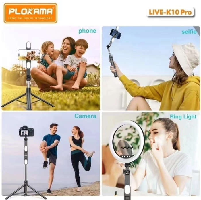 2m Bluetooth Tripod with Lights