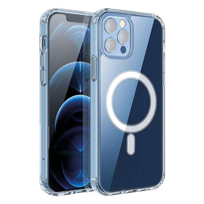 Magsafe iPhone 12 Mini Case Cover with 2 Screen Protectors