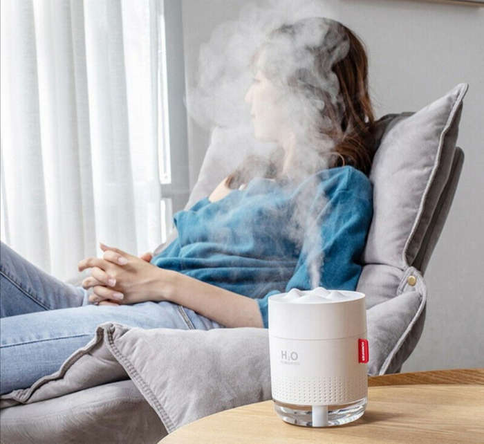 Mini USB Powered Cold Mist Humidifier