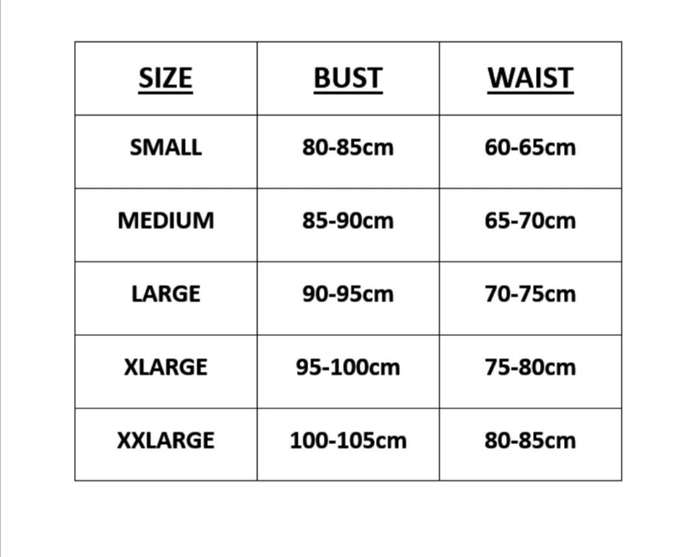 Corset Without Straps Small