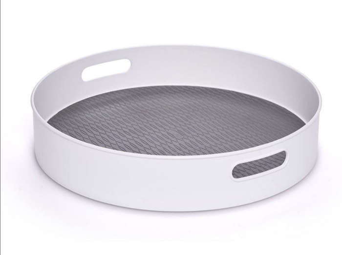 Kitchen Cabinet Turntable And Snack Organizer