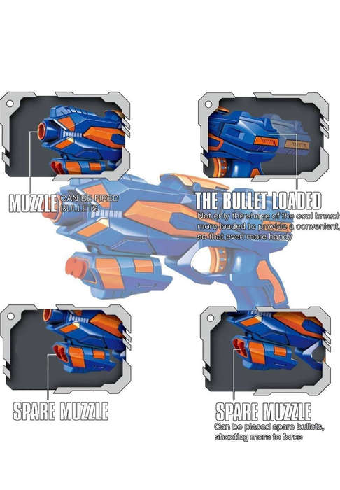 Frost Nova Hand Pulled Soft Projectile Gun