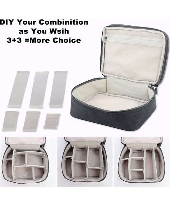 Bubm 12 Large Double Layer Waterproof Case