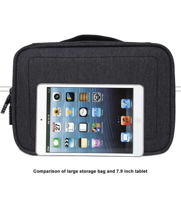 Bubm 12 Large Double Layer Waterproof Case
