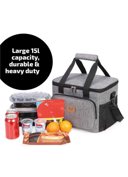 15L Insulated Lunch Box and Cooler Bag