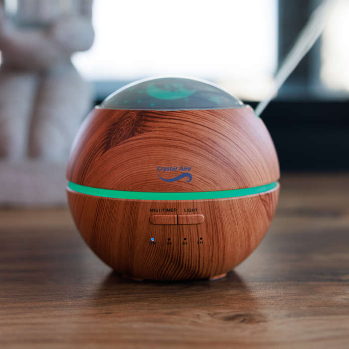 Crystal Aire Cool Mist Aroma Diffuser w/ LED Light Display - WT-8016