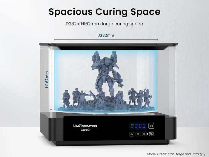 UniFormation Cure3 - UV Resin Curing Station