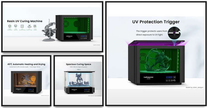 UniFormation Cure3 - UV Resin Curing Station