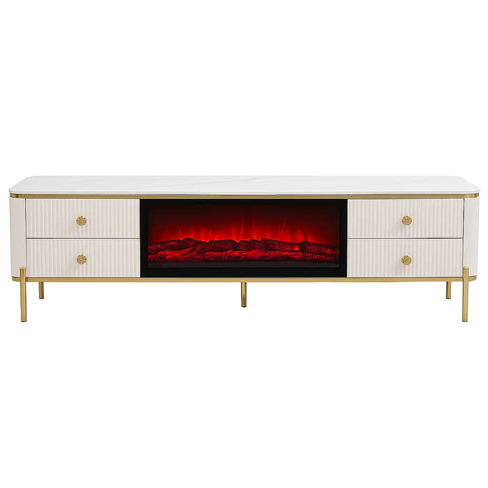 Héloïse Modern Fireplace Plasma Stand