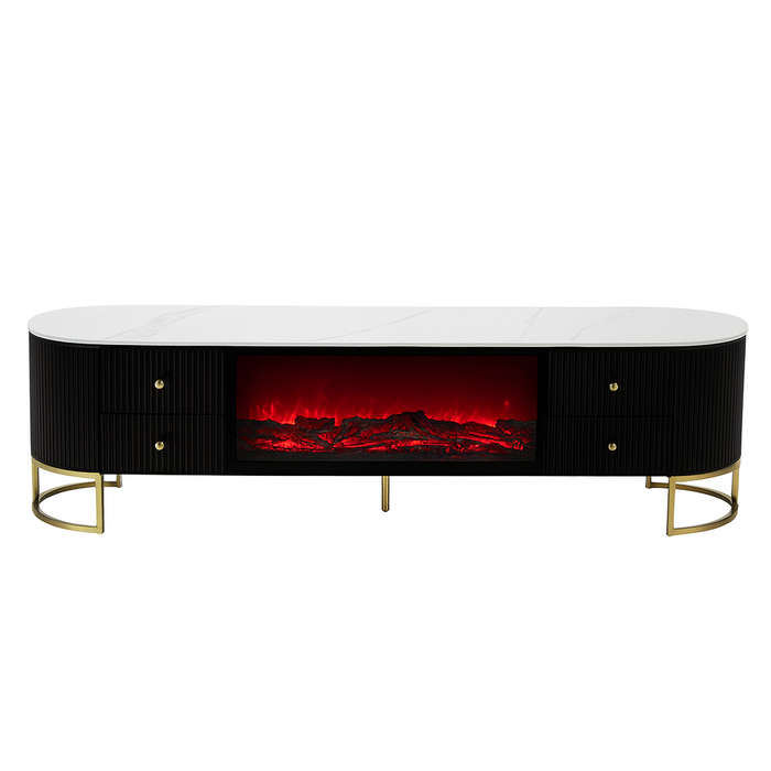Philippa Fireplace Plasma Stand