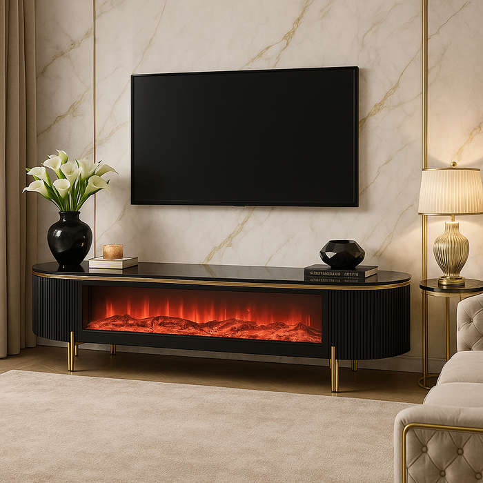 Cornelia Prestige Fireplace Plasma Stand
