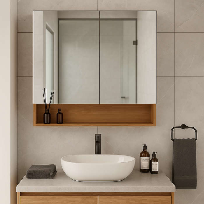 Espelheira MAD 800 Bathroom Mirror With Niche