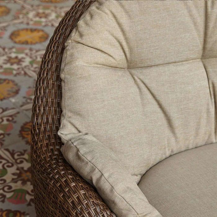 Santorini 2-Piece Rattan Balcony Set