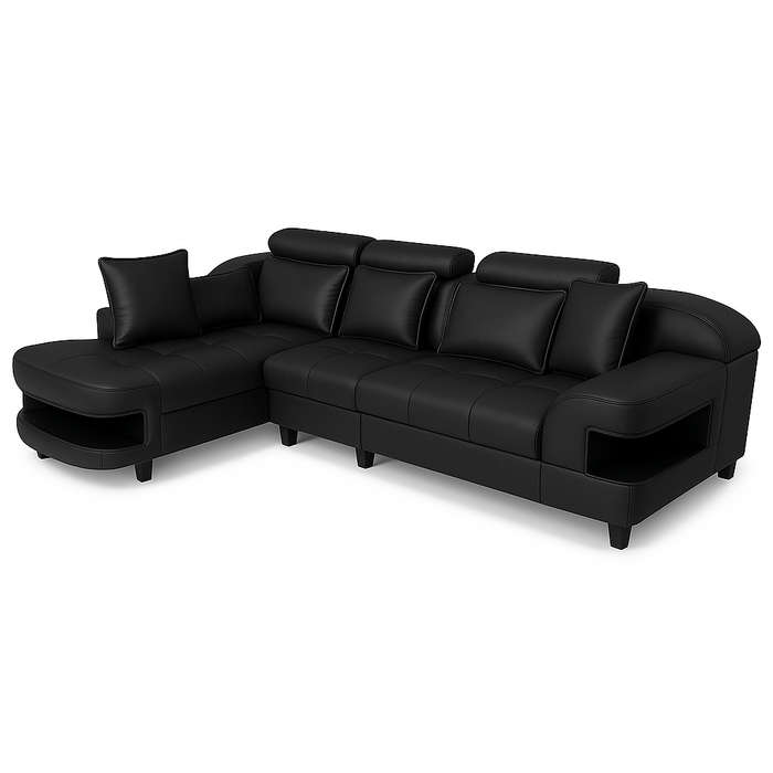 Harley  L Shape Corner Sofa-PU