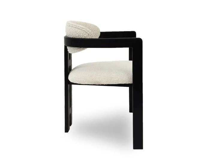 Corvia Bouclé Dining Chair - Set Of 2