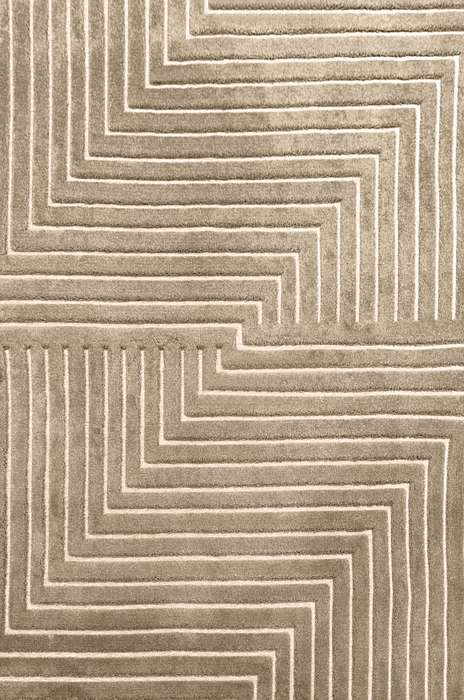 Labyrinth-Salted Caramel Rug