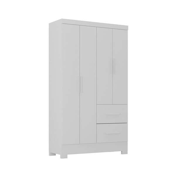 Primordial Max Double Wardrobe with 2 Drawers and 4 Doors