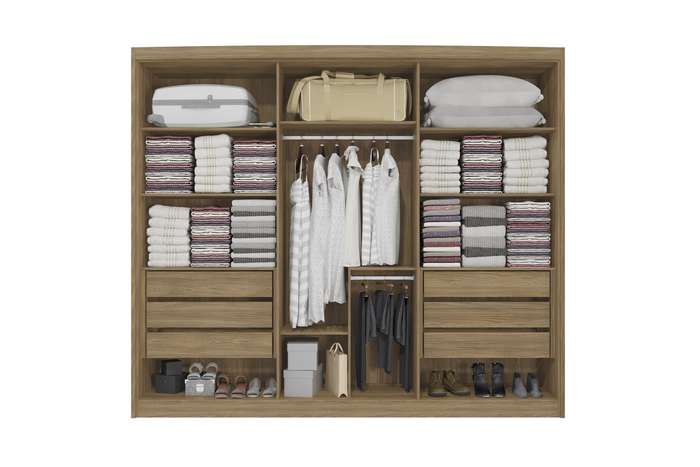 Rodriguez 6 Door Wardrobe