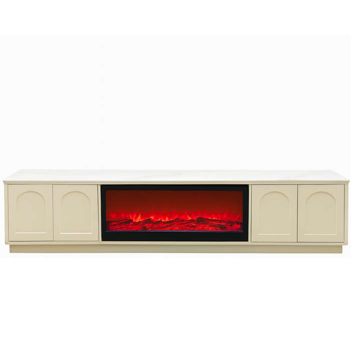 Mallory Modern Fireplace Plasma Stand