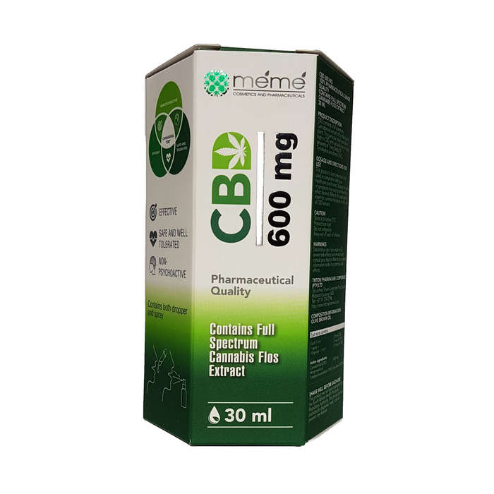 MEME CBD Oil 600mg