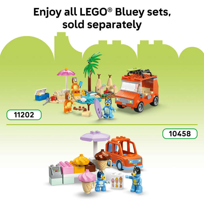 LEGO® DUPLO® Bluey: Blueys Family House with Memory Game Interactive Toy 10459