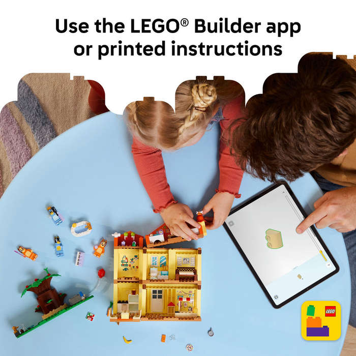 LEGO® Bluey: Blueys Family House Playset, Home-Building Kit 11203
