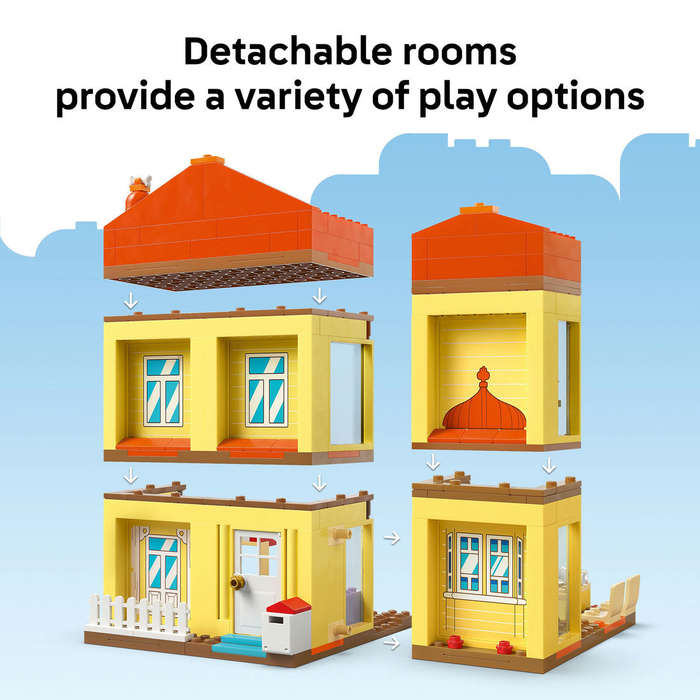 LEGO® Bluey: Blueys Family House Playset, Home-Building Kit 11203