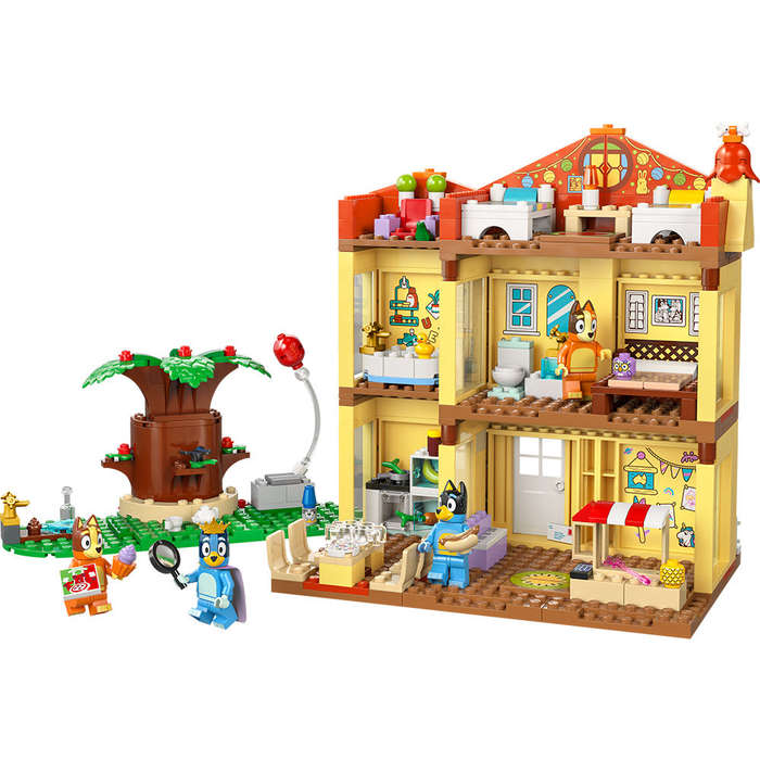 LEGO® Bluey: Blueys Family House Playset, Home-Building Kit 11203