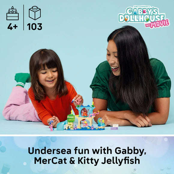 LEGO® Gabbys Dollhouse Mermaid Gabbys Aquarium Adventure Animal Toy 11204