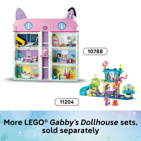 LEGO® Gabbys Dollhouse Sweet Treat Mountain & Kitty Garden Pretend Play 11205