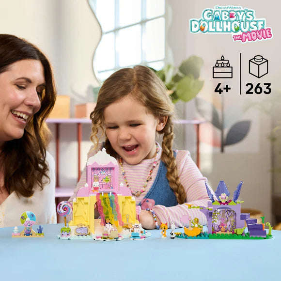 LEGO® Gabbys Dollhouse Sweet Treat Mountain & Kitty Garden Pretend Play 11205