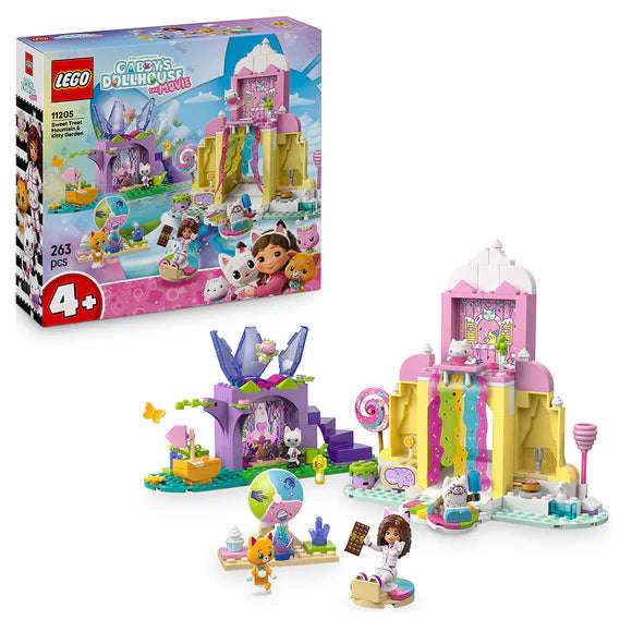 LEGO® Gabbys Dollhouse Sweet Treat Mountain & Kitty Garden Pretend Play 11205