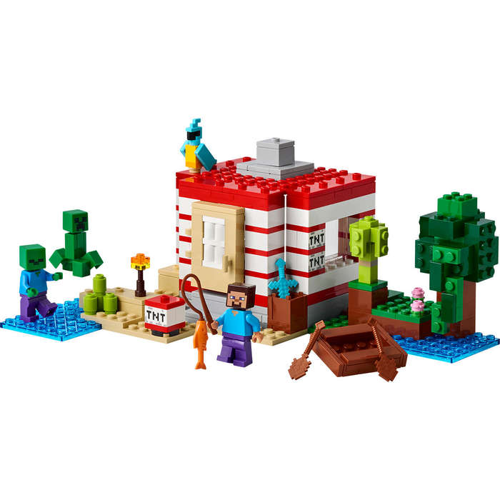 LEGO® Minecraft® The TNT Jungle House, Video Game Collectible Toy 21275