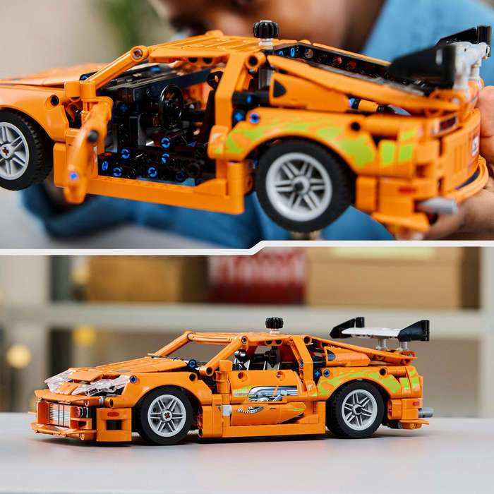 LEGO® Technic Fast and Furious Toyota Supra MK4 Toy Car Model Kit 42204