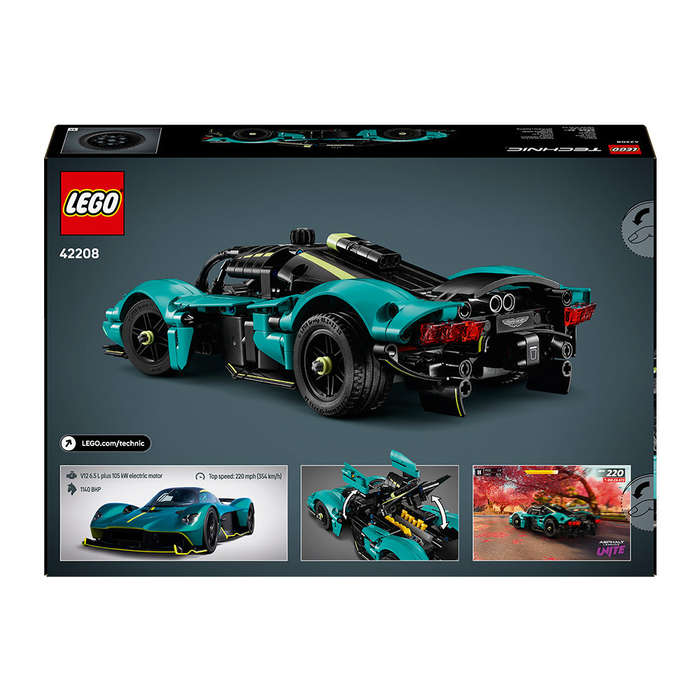 LEGO® Technic Aston Martin Valkyrie Buildable Car Model Kit 42208